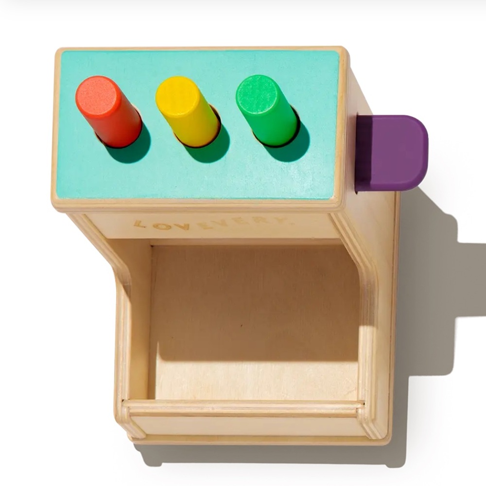LOVEVERY Wooden Peg Drop